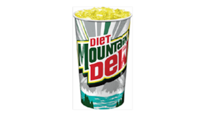 diet mtn dew fountain
